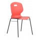 Arc Four Leg Classroom / Visitor Chair With Brace